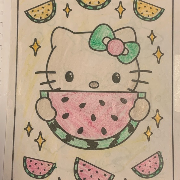Hello kitty coloring pages for images it was fun expressing have fun - Picture 4 of 9